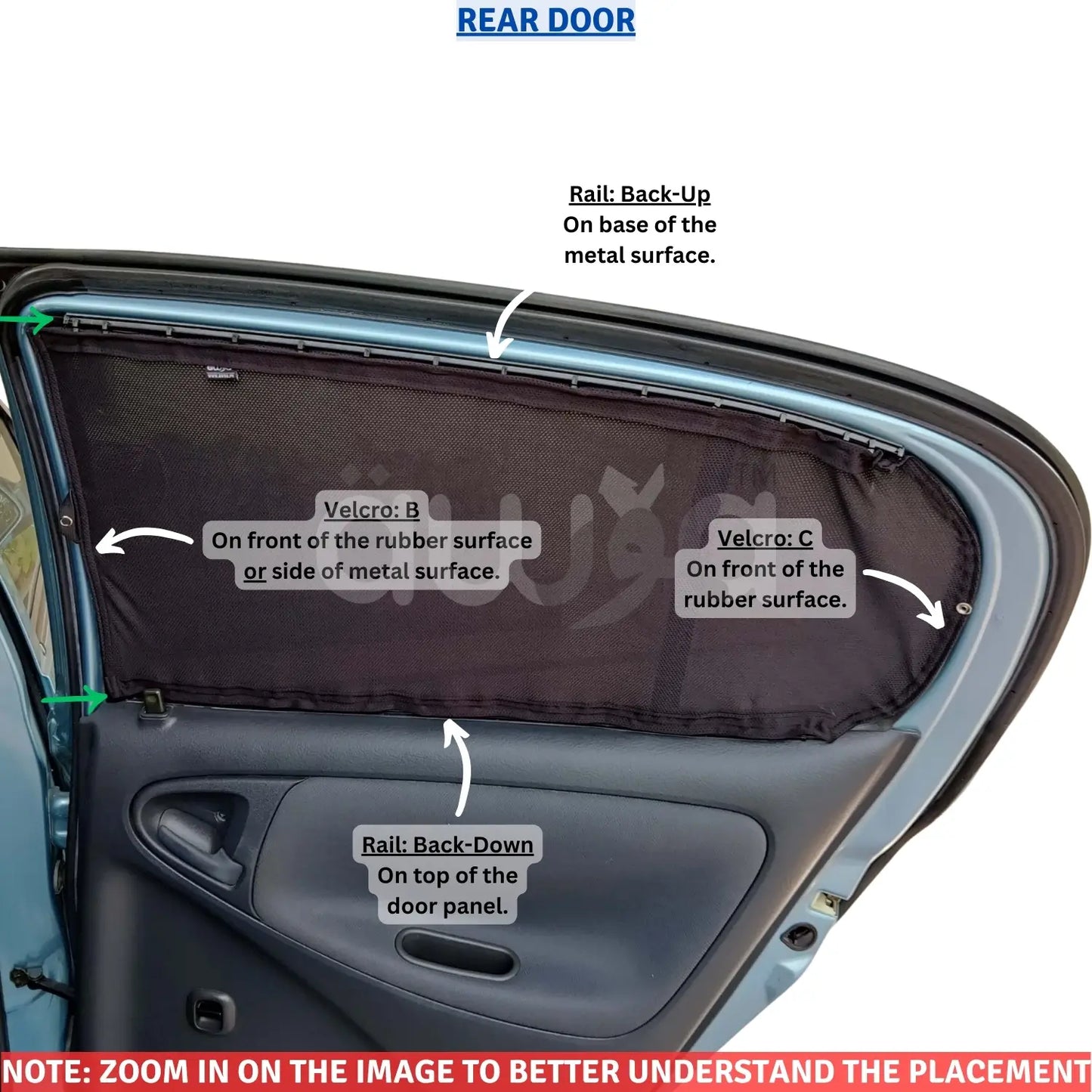 Toyota Vitz Gen1 (1999 - 2006) Curtains