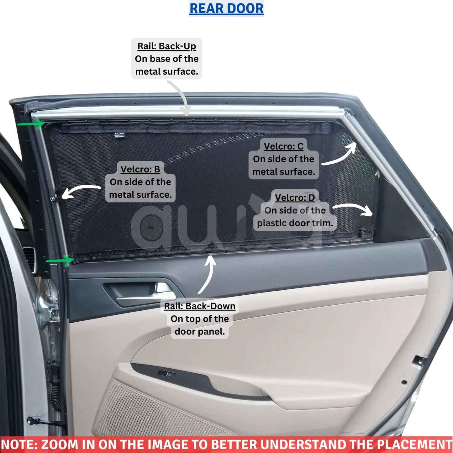 Hyundai Tucson Gen3 (2020 - 2023) Curtains