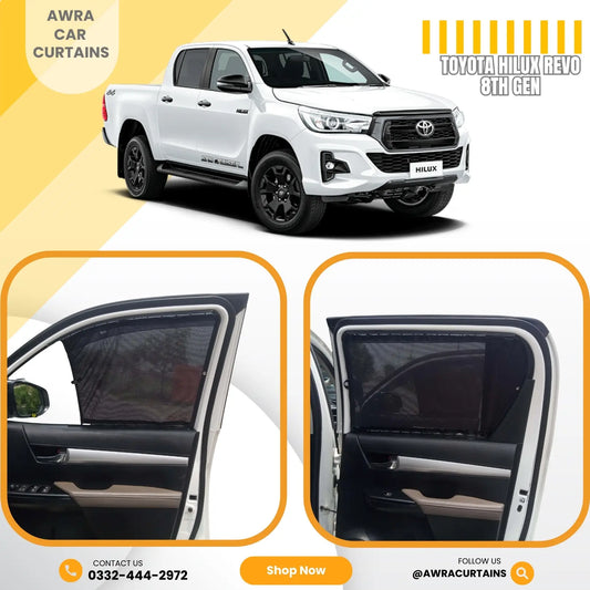 Toyota Hilux (Revo) Gen8 (2016 - 2023) Curtains