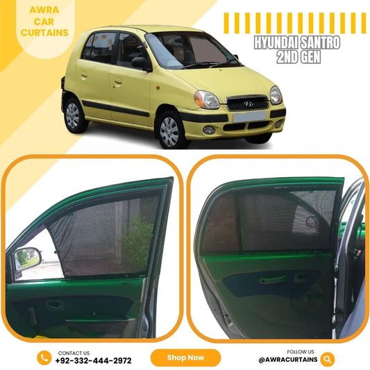 Hyundai Santro Gen2 (2000 - 2003) Curtains