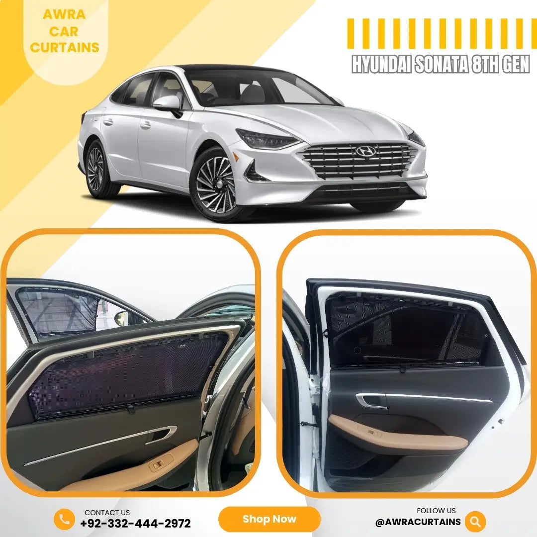 Hyundai Sonata Gen8 (2021 - 2023) Curtains