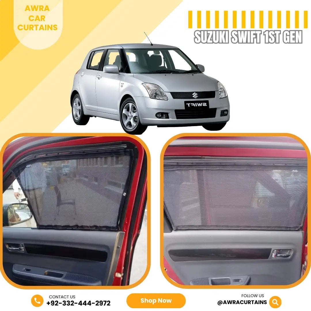 Suzuki Swift Gen1 (2009 - 2021) Curtains