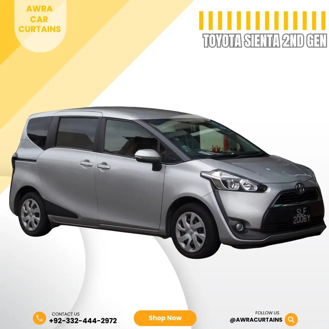 Toyota Sienta Gen2 (2015 - 2022) Curtains