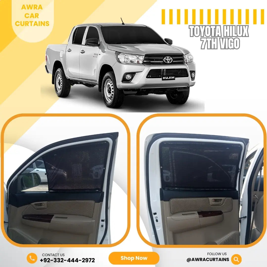 Toyota Hilux (vigo) Gen7 (2005 - 2014) Curtains