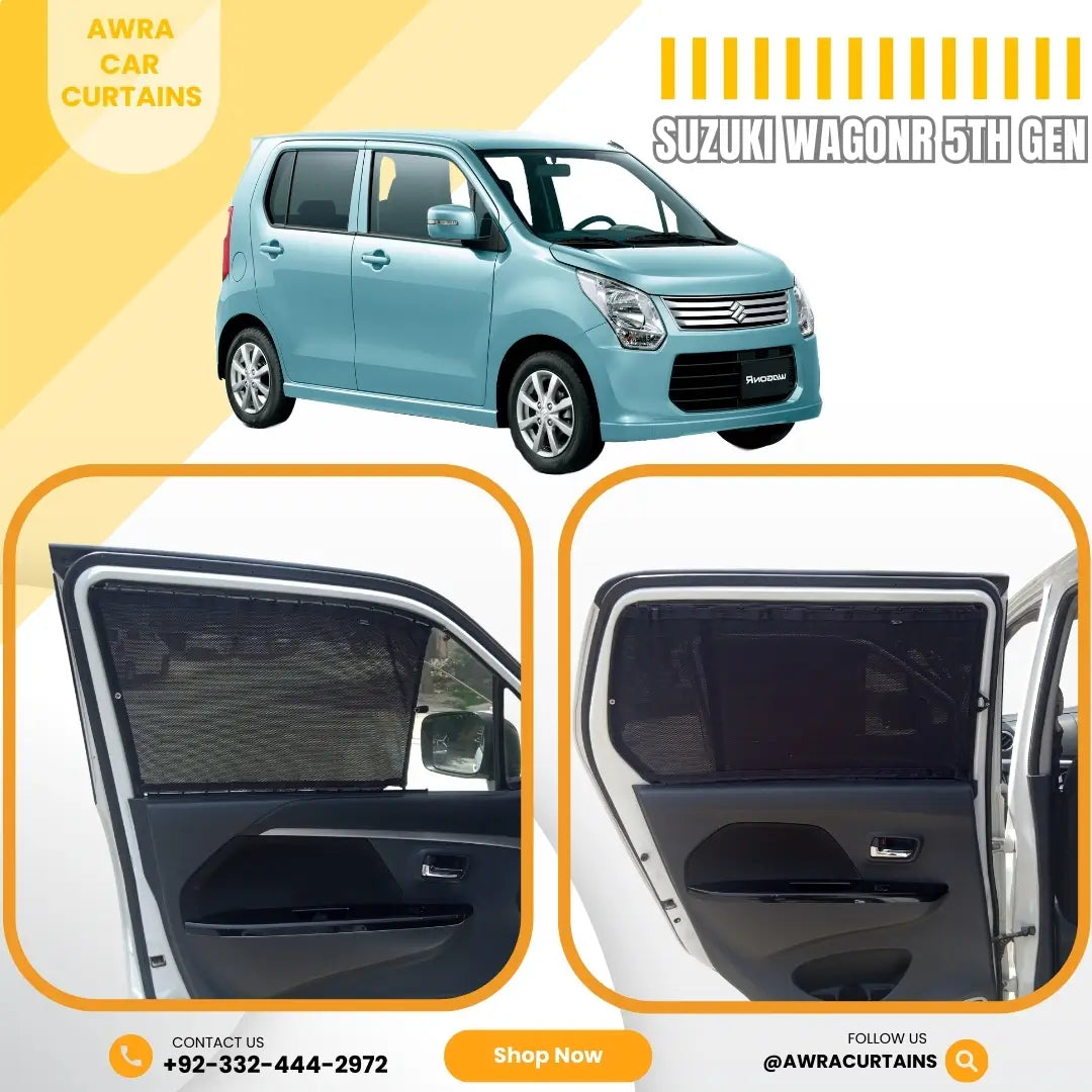 Suzuki WagonR Gen5 (2012 - 2017) Curtains