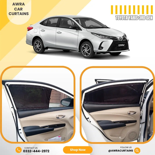 Toyota Yaris Gen3 (2020 - 2023) Curtains