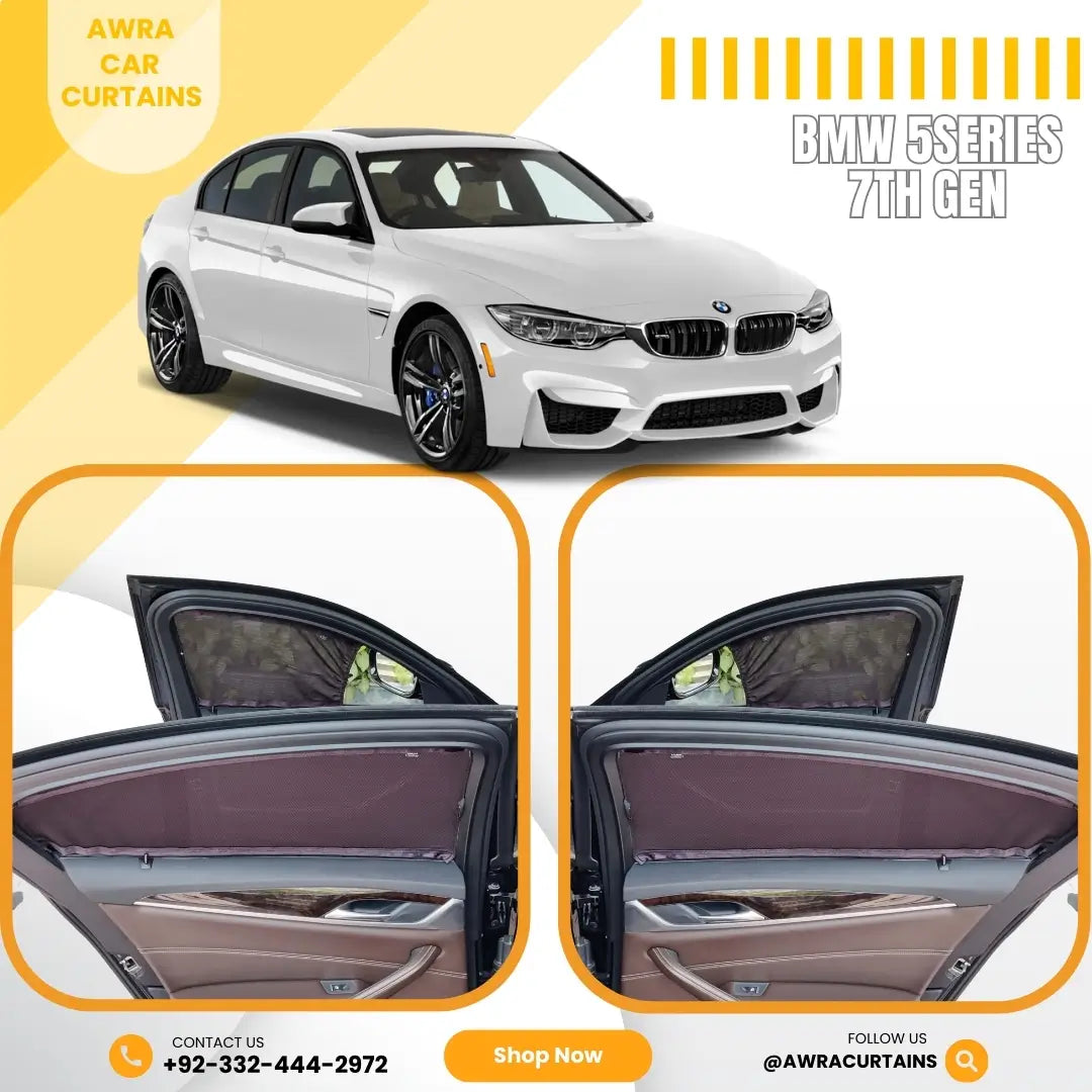 BMW 5 Series Gen7 (2017 - 2023) Curtains