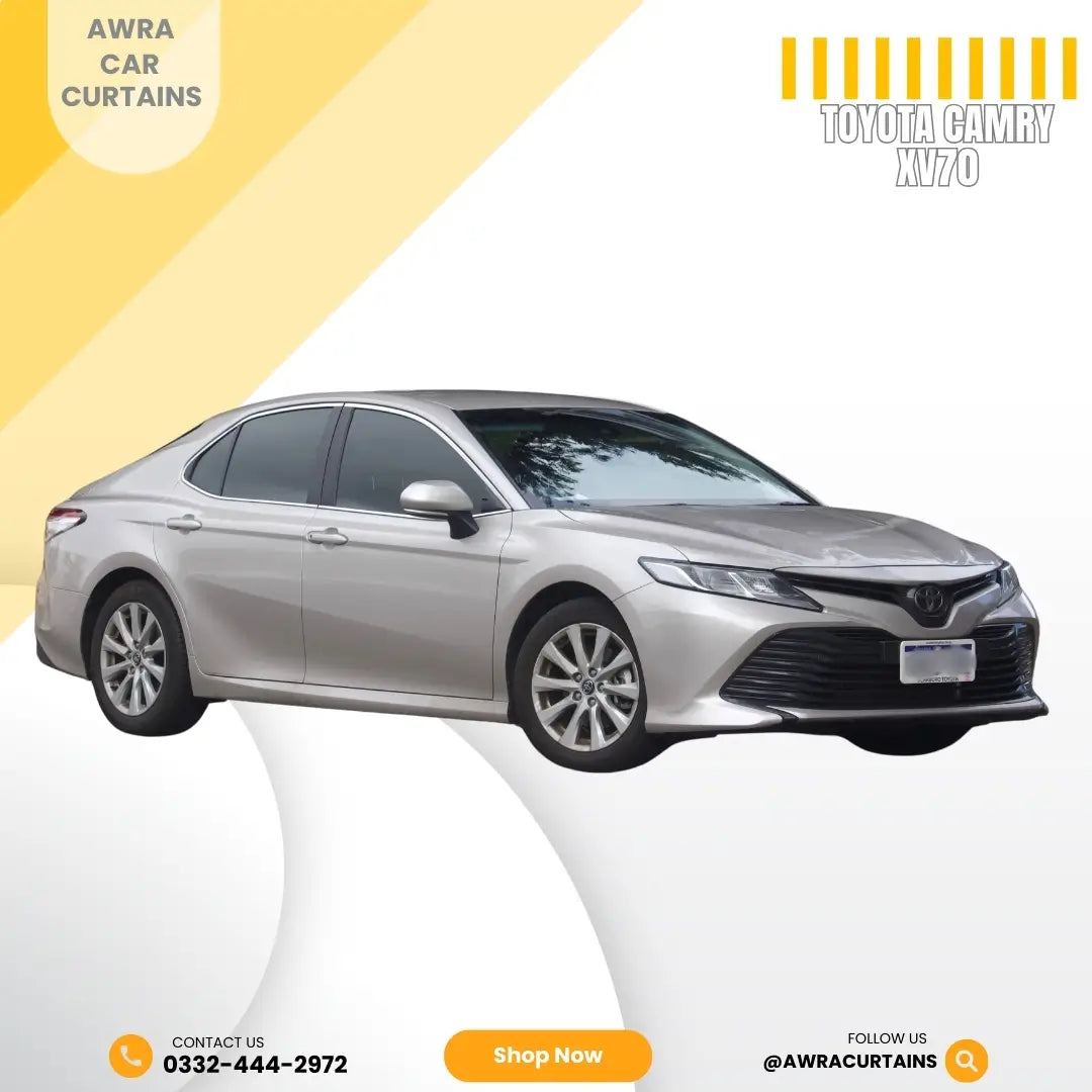 Toyota Camry XV70 (2017 - 2023) Curtains