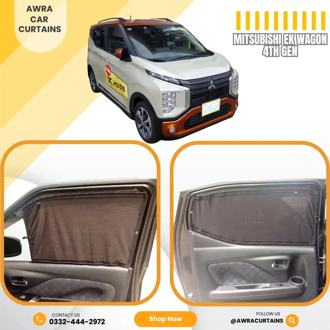 Mitsubishi Ek Wagon Gen4 (2019 - 2024) Curtains