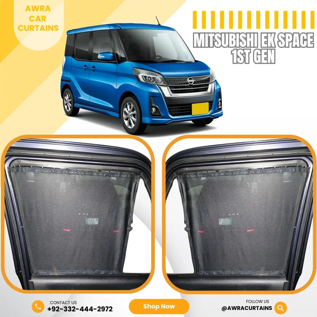 Mitsubishi Ek Space Gen1 (2014 - 2020) Curtains