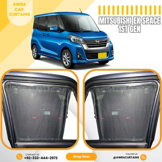 Mitsubishi Ek Space Gen1 (2014 - 2020) Curtains