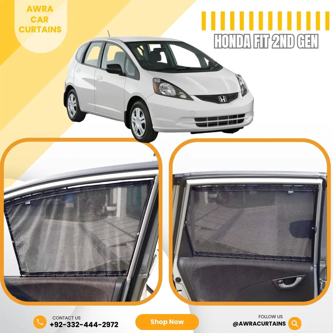 Honda Fit Gen2 (2007 - 2014) Curtains