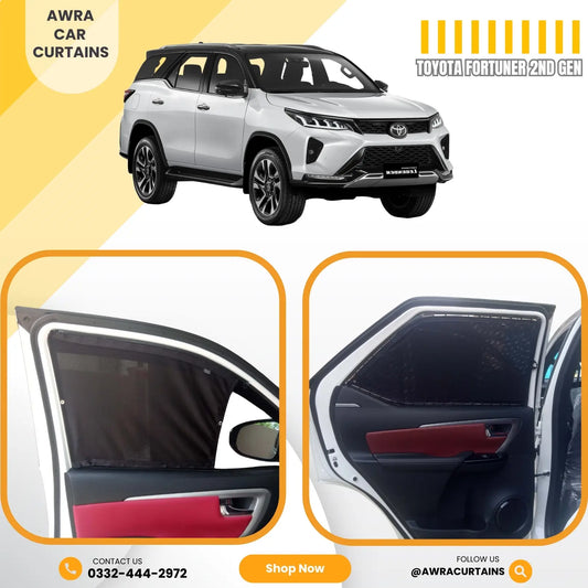 Toyota Fortuner Gen2 (2016 - 2023) Curtains