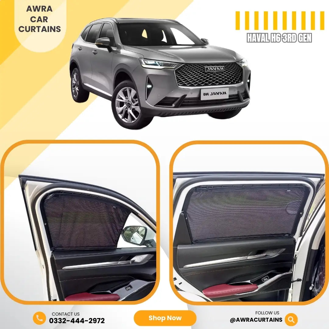 Haval H6 Gen3 (2023 -2024) Curtains