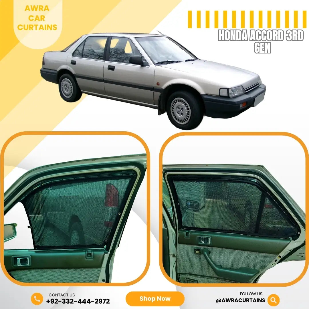 Honda Accord Gen3 (1985 - 1989) Curtains