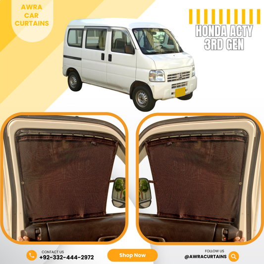 Honda Acty Van Gen3 (1999 - 2009) Curtains