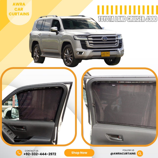 Toyota Land Cruiser J300 (2021 - 2025) Curtains