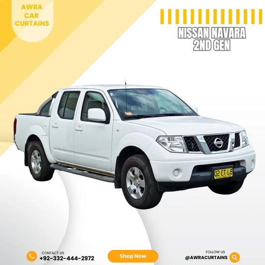 Nissan Navara Gen2 (2004 - 2021) Curtains