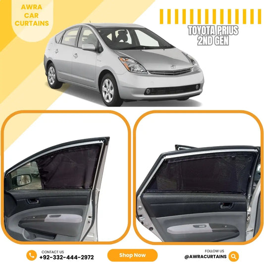 Toyota Prius Gen2 (2003 - 2008) Curtains