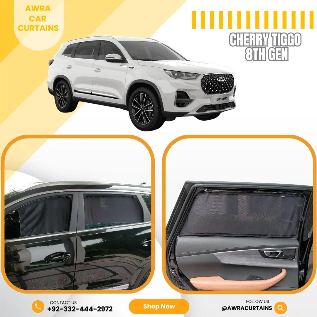 Chery Tiggo Gen8 (2022 - 2023) Curtains