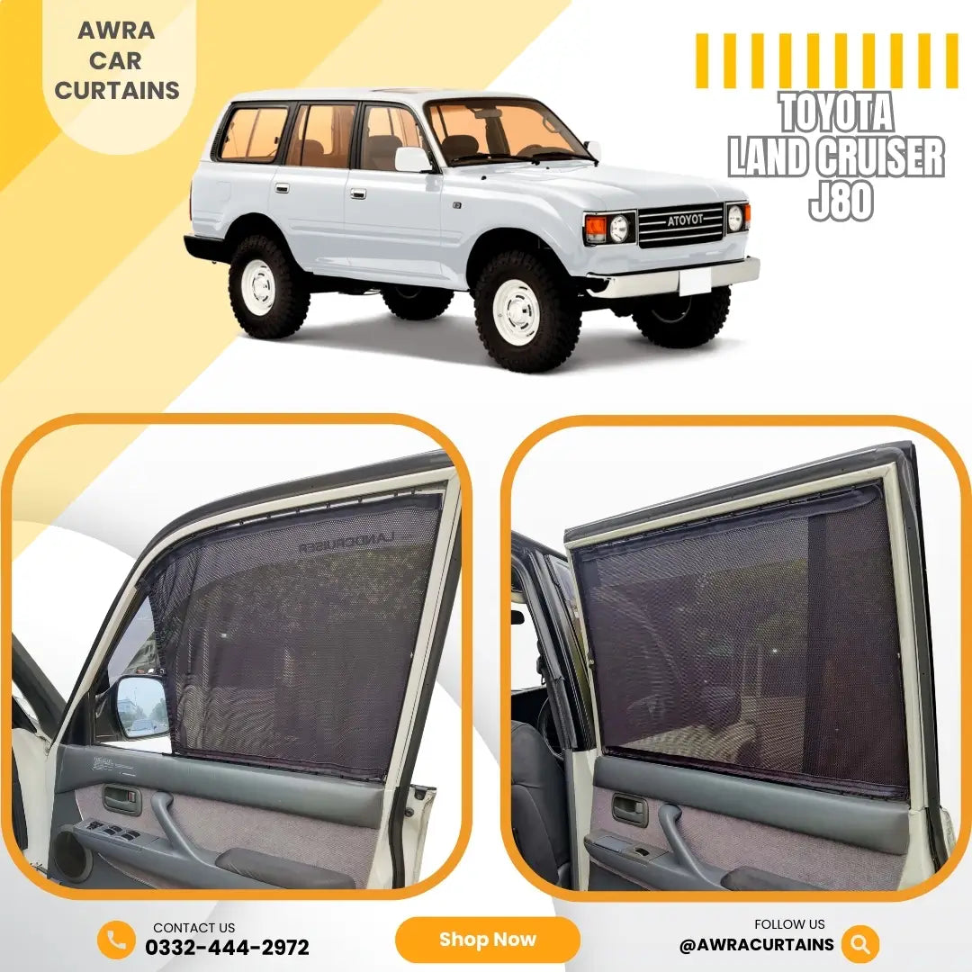 Toyota Land Cruiser J80 (1990 - 1997) Curtains